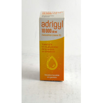 Adrigyl 10 000 IU/ml - Oral Solution Drops - Cholecalciferol or vitamin D3 - 10ml