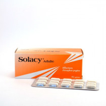 Solacy Adulte Affections Rhinopharyngées 90 Gelules, L-Cystine + Soufre + Vitamine A + Levure saccharomyces cerevisiae