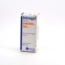 Stérogyl 2 000 000 UI/100 ml, Ergocalciférol, Vitamine D, Solution Buvable En Gouttes, Flacon 20 ml