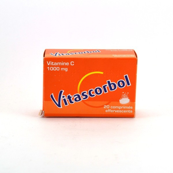 Cooper – Vitascorbol Vitamin C (1,000 mg) Effervescent Tablets – Pack of 20