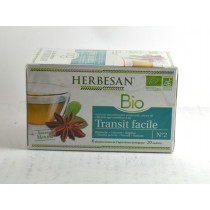 Herbesan Infusion ,Easy Transit - 20 sachets, Herbesan Herbal Tea n°2