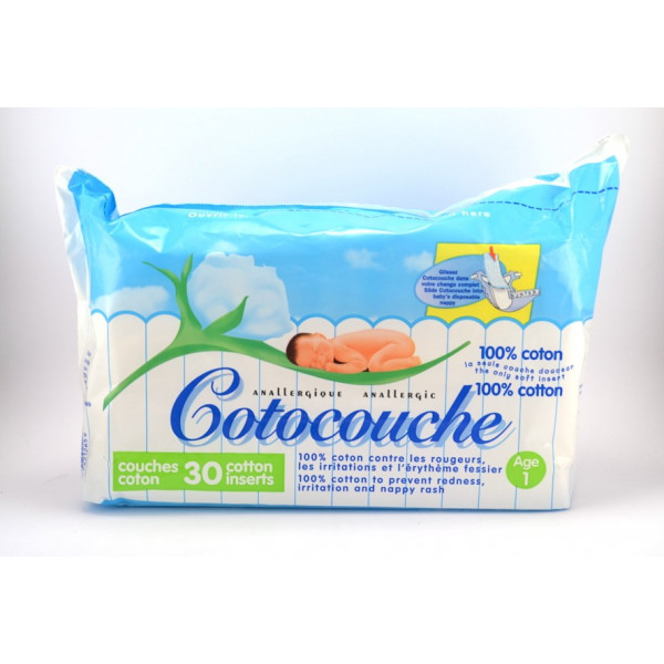 Cotocouche 1st Age, 30 baby's nappies