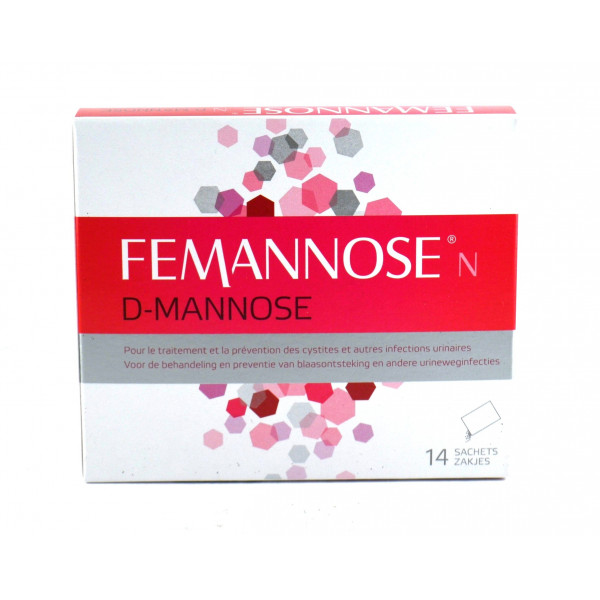 Femannose N D-Mannose - Prévention et traitement des Cystites - 14 sachets