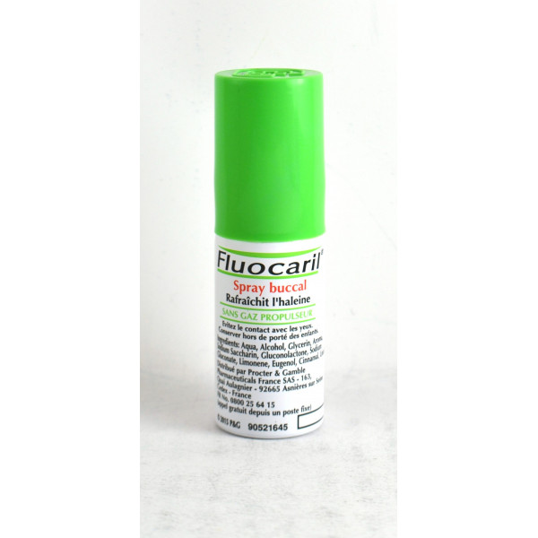 Oral Spray - Freshens Breath - Fluocaril - 15 ml