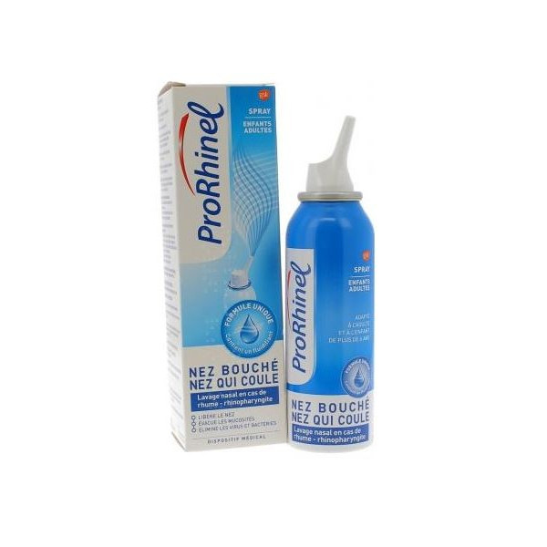 Achetez ProRhinel spray Lavage nasal enfant adulte 100ml en pharmacie