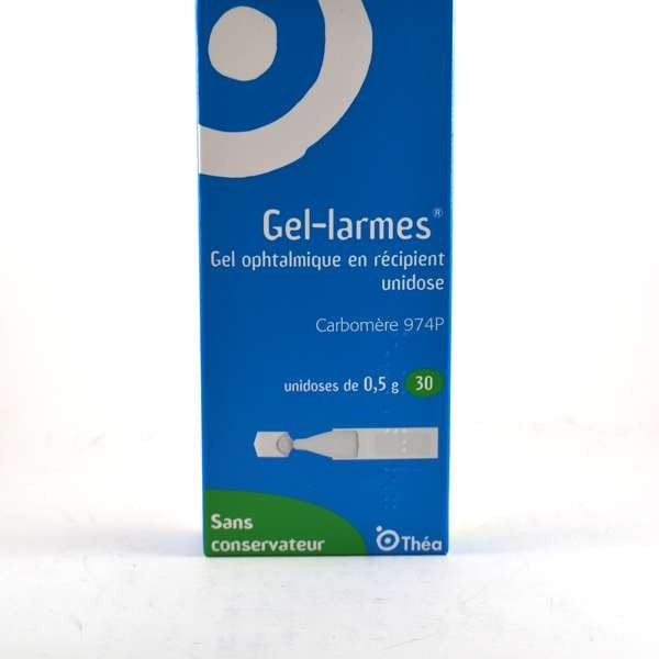 Gel-larmes Ophthalmic Gel, 30x0.5g doses Thea - Gel-Larmes for dry eyes