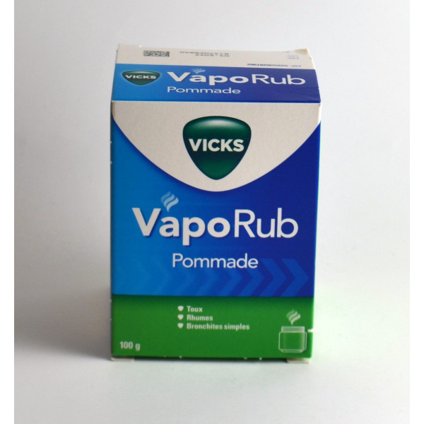 Vicks Vaporub Ointment 100g Toux, Congestion, Sore Throat, Coughs