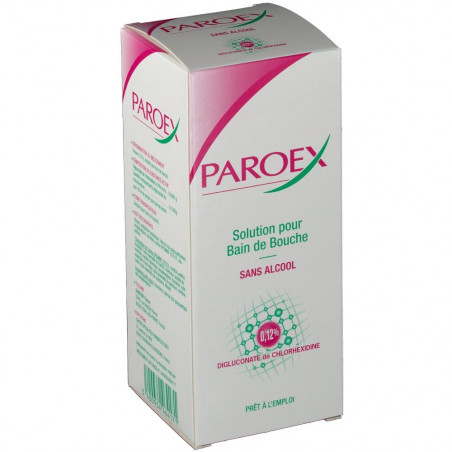 Paroex 0,12 Pour Cent, mouthwash solution - Chlorhexidine Digluconate ...