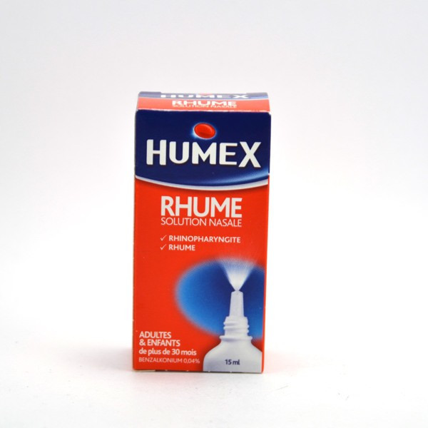 Humex: Cold Relief – Nasal Spray (0.04% Solution) – 15ml Bottle