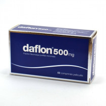 Daflon 500 mg – for poor venous circulation and haemorrhoids – 60 Tablets