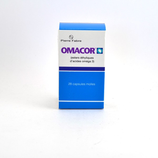 Pierre Fabre: Omacor Soft Capsules – to lower cholesterol and triglycerides – Pack of 28