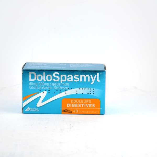 DoloSpasmyl Soft Capsules – digestive pain with bloating – Pack of 40