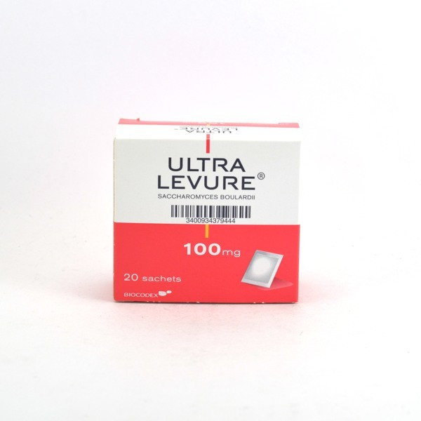 Ultra Levure 100mg, Diarrhoea, 20 sachets