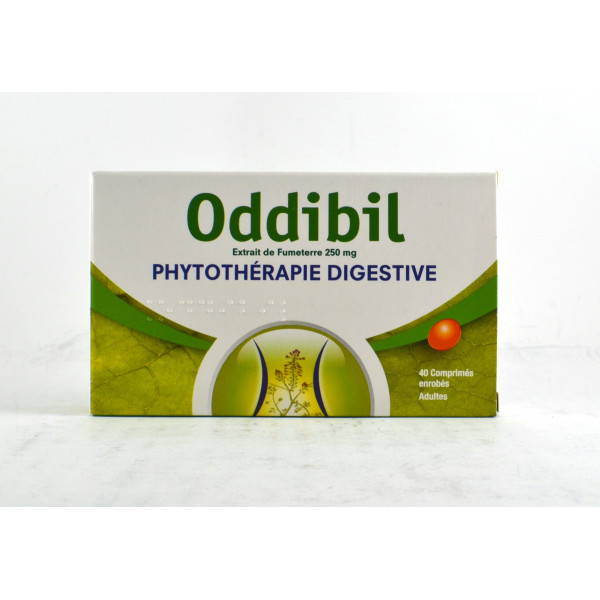 Oddibil  Phytothérapie Digestive 40, Comprimés Enrobés