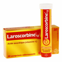 Laroscorbine 1 g, Fatigue Passagère - 30 Comprimés Effervescents