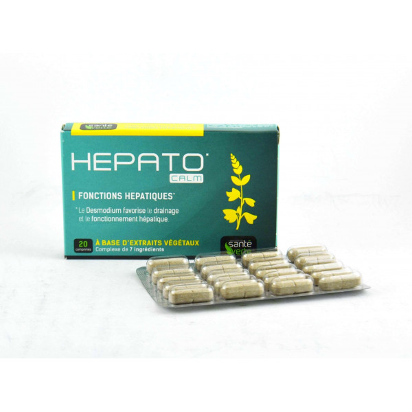 Hepato'calm - Liver Drainer - Santé Verte - 20 tablets