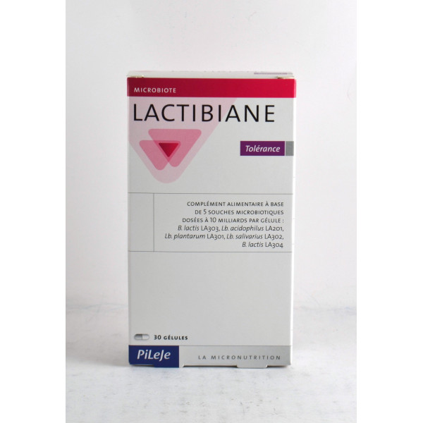 Lactibiane Tolerance - Pileje - Box Of 30 Capsules