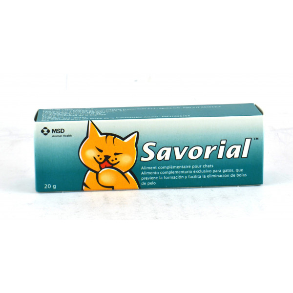 Savorial Complementary Food for cats - Facilitates the transit - Tube Of 20g