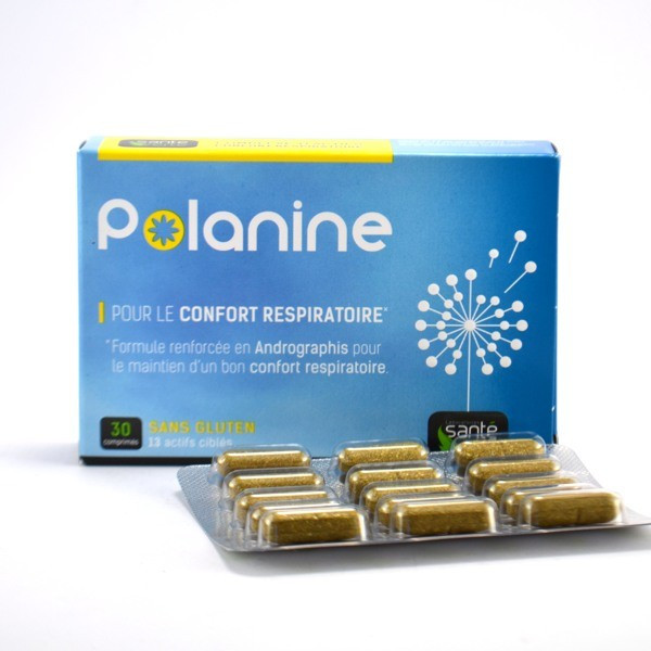 Polanine Confort Respiratoire - Santé Verte - 30 Comprimés