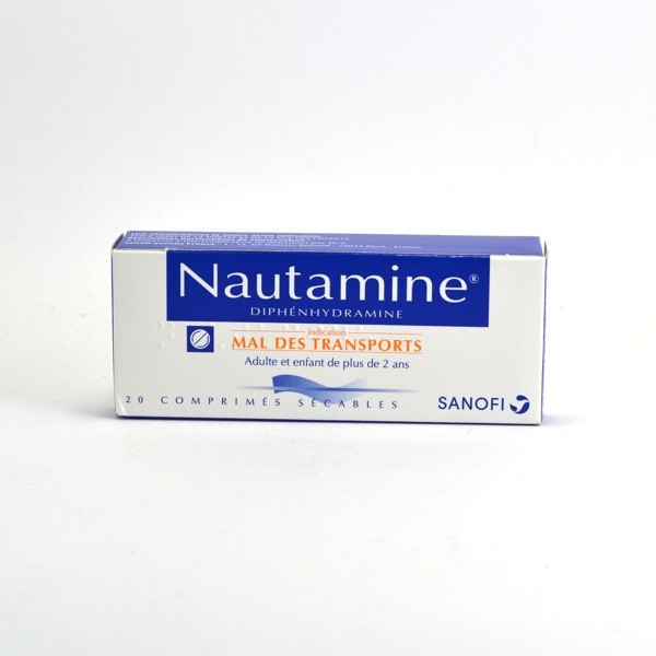 Nautamine Travel Sickness, 20 tablets