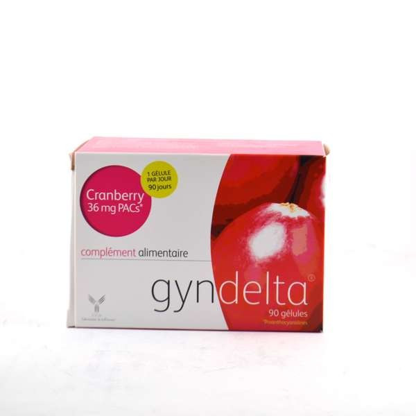 Gyndelta box of 90 capsules, Urinary Comfort
