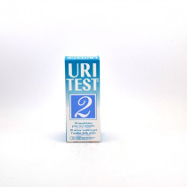 Uritest 2 - 10 Bandelettes pour Test Urinaire pour Leucocytes et Nitrites dans les Urines