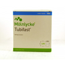 Tubifast Bandage Tubulaire Elastique en Viscose - Ligne Bleue 7.5 cm x 10 m