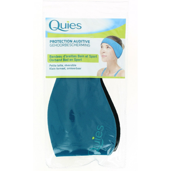 Quies Hearing Protection Bath & Sport Ear Band, Small Size