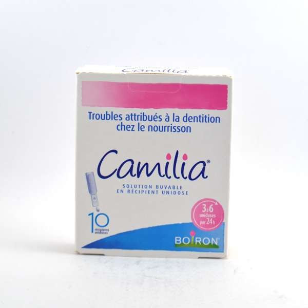 Boiron Camilia – for baby teething pain – 10 Doses