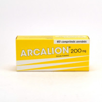 Arcalion 200 mg, Sulbutiamine - Fatigue Passagère Adulte, 60 Cps