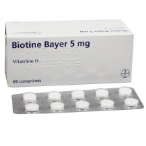 Biotine Bayer 5 mg, 60 Comprimés