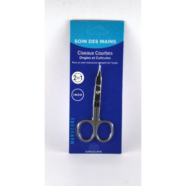 Nail and Cuticle Curved Scissors- Sanodiane ref 702