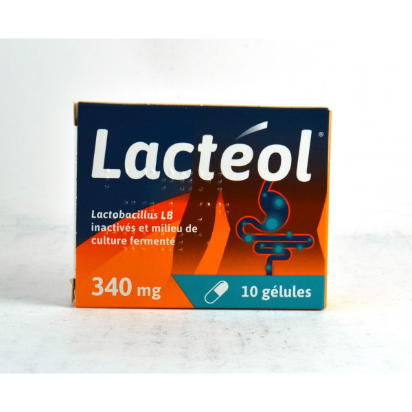 Lactéol 340 mg Diarrhée 10 Gélules