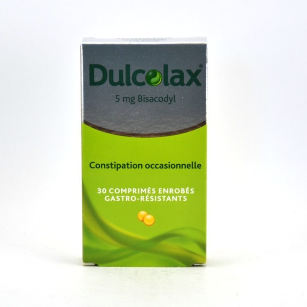 Dulcolax 5 mg Bisacodyl, Constipation Occasionnelle, 30 Comprimés ...