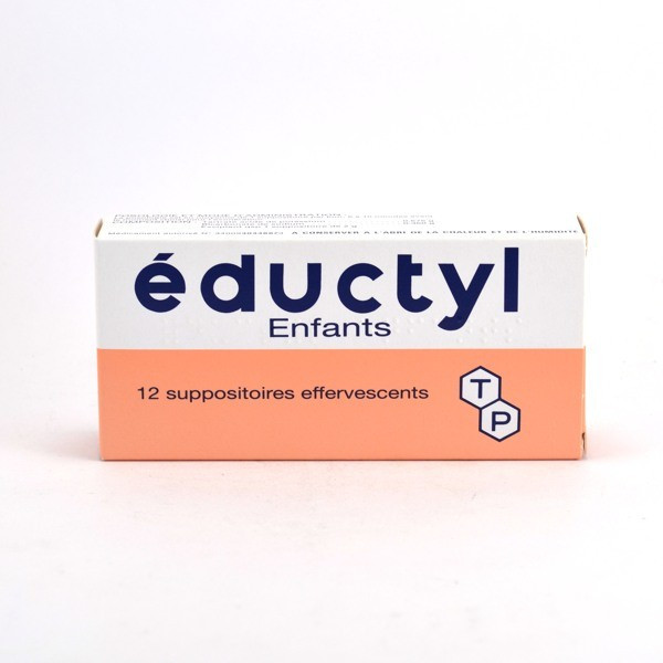 Eductyl Children's Effervescent Suppositories (Laxative) – Pack of 12