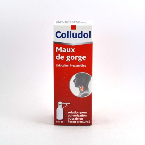 Colludol Maux De Gorge Solution Pulvérisation buccale Cooper, 30 ml