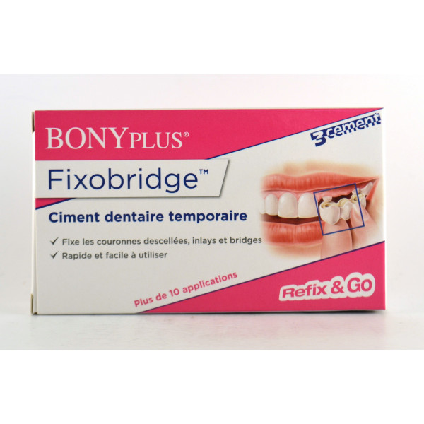 FIXOBRIDGE Fixation Temporaire De Couronnes Ou Bridge BonyPlus - Bony Plus