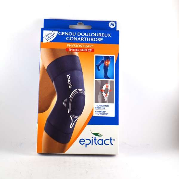 Proprioceptive PhysioStrap Knee Support with Epithelium flex - Epitact - Size M