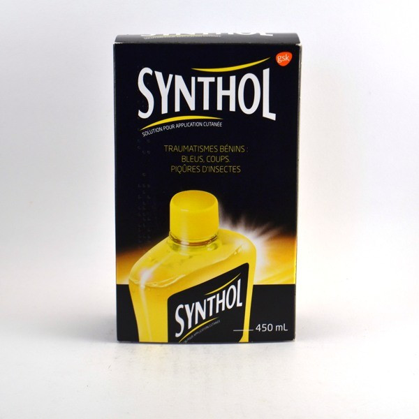 GlaxoSmithKline: Synthol Liquid – for dermal use and mouth wash (450 ml)  Synthol