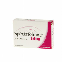 Speciafoldine 0.4 mg Acide Folique - 28 Comprimés
