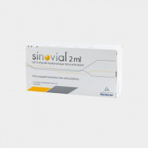 Sinovial 2ml, Acide Hyaluronique, Boite de 3 seringues - athrose et articulation