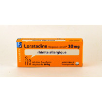 Loratadine 10mg, Rhinite allergique, 7 Comprimés Biogaran Conseil
