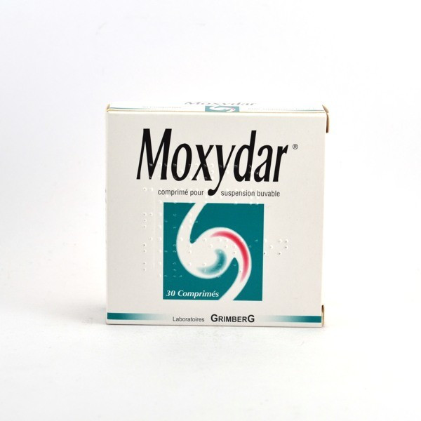 Moxydar Anti-Acide 30 Comprimés pour Suspension Buvable