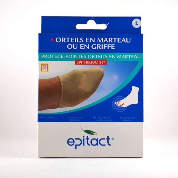 Hammer toe Protection Sock / Size L - Hammer toes or Claw toes - Epithelium 26 - Epitact