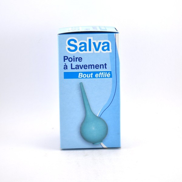 Enema Pear, Tapered End - Salva, 30 ml