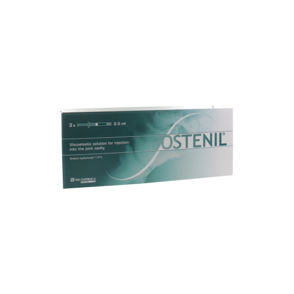 Ostenil 20mg/2ml, Hyaluronic Acid, Box of 3 syringes - athrosis and articulation