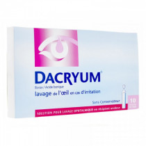 Dacryum solution pour lavage occulaire