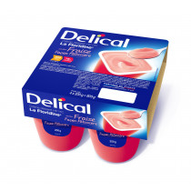 Delical cream dessert strawberry floridine in a pastry style, 4 x 200g