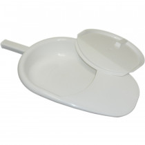 Bedpan with cover