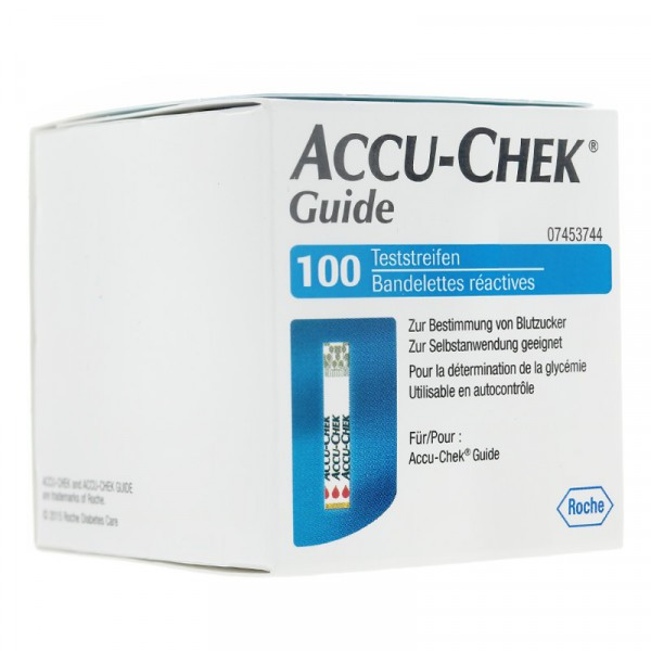 Accu-Chek - Guide - Test Strips - Blood Glucose Meter -